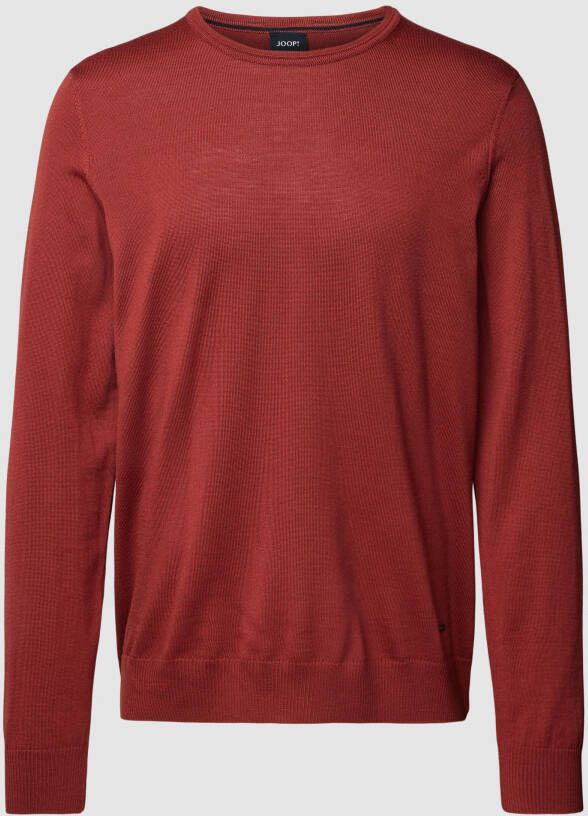 JOOP! Collection Gebreide pullover van scheerwol model 'Denny'