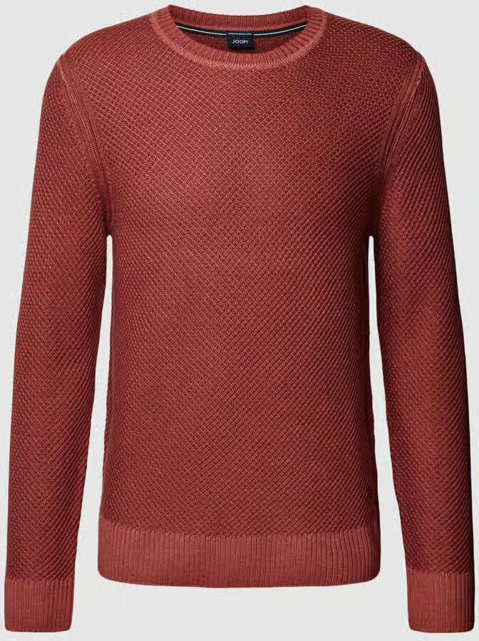 JOOP! Collection Gebreide pullover van scheerwol model 'Willon' - Foto 2