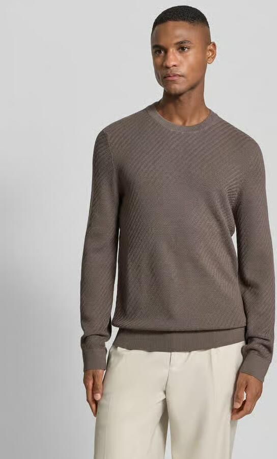 JOOP! Collection Gebreide pullover van wolmix model 'Dariono' - Foto 3