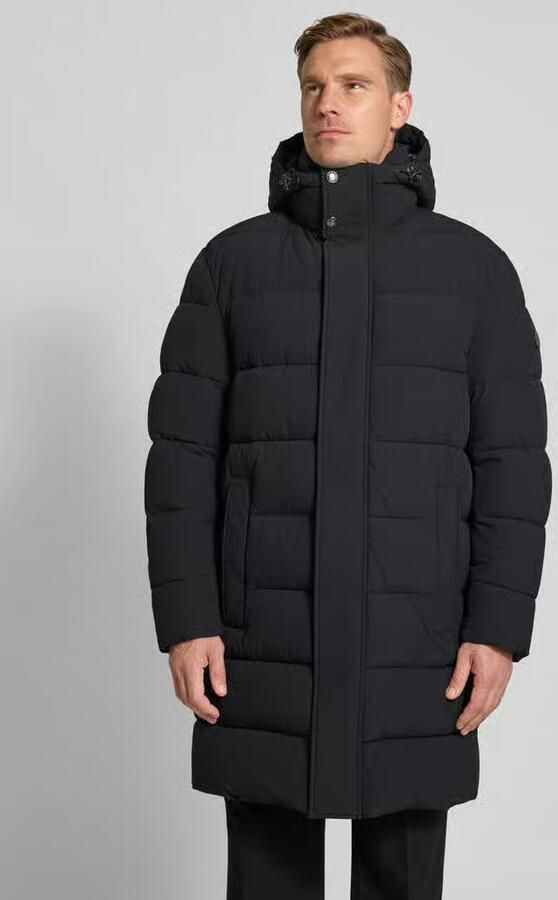 JOOP! Collection Gewatteerde lange jas met steekzakken model 'Winsten'