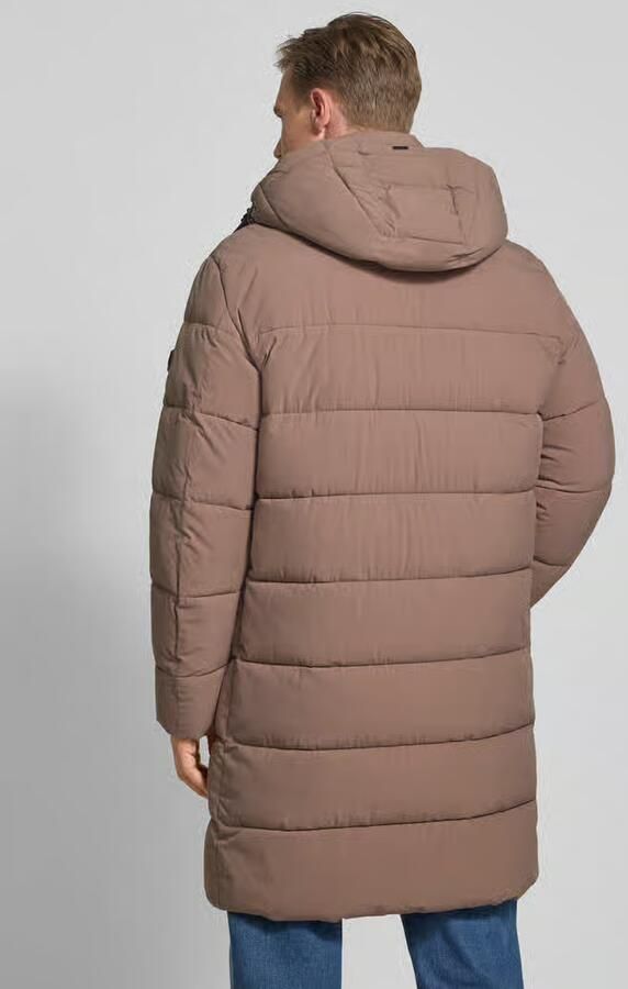 JOOP! COLLECTION Gewatteerde lange jas met steekzakken model 'Winsten'