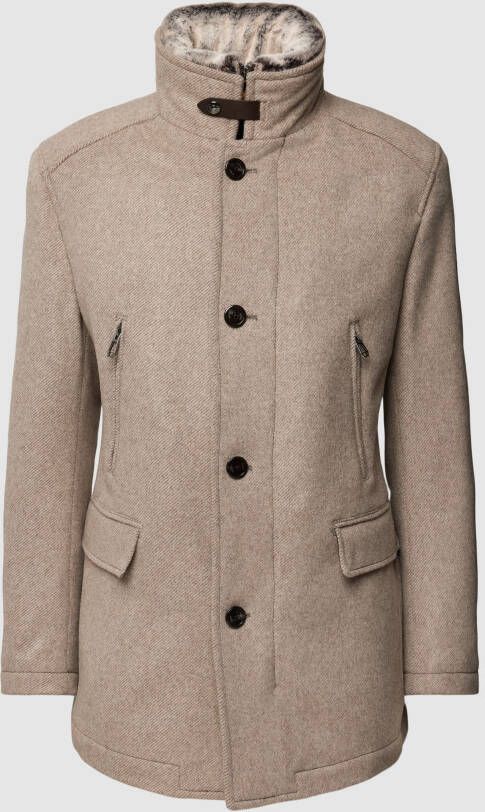JOOP! Collection Jack met afneembare kraag van imitatiebont model 'Gary'