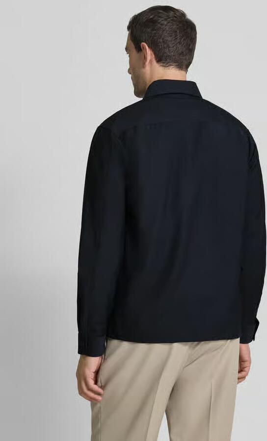 JOOP! COLLECTION jack met kentkraag en ritssluiting model 'Keano'