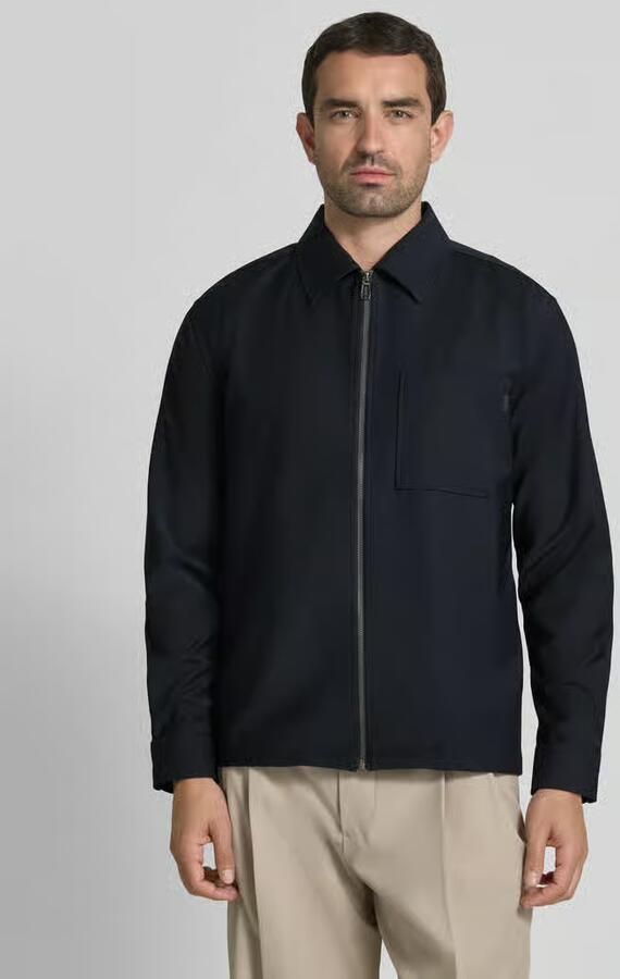 JOOP! COLLECTION jack met kentkraag en ritssluiting model 'Keano' - Foto 4