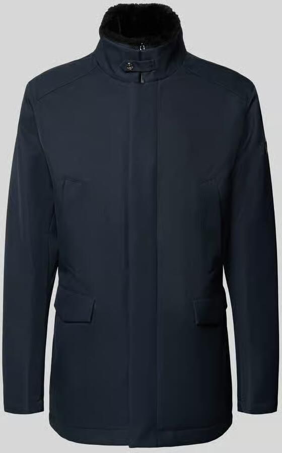 JOOP! Collection Lange jas met blinde ritssluiting model 'DARRY'