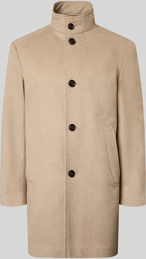 JOOP! COLLECTION Regular fit lange jas van wolmix model 'MARAN'