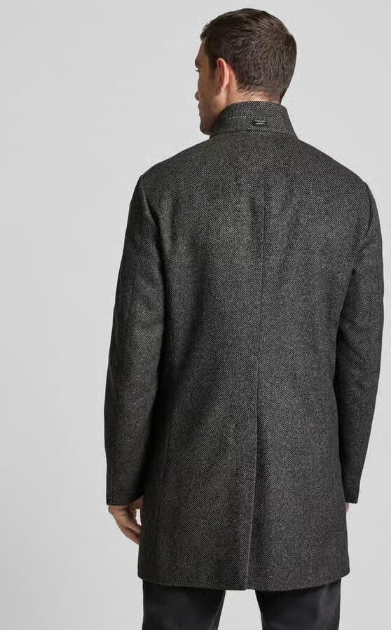 JOOP! COLLECTION Lange jas met opstaande kraag model 'Maron'