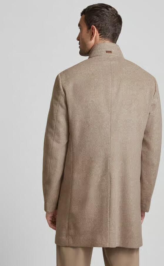 JOOP! COLLECTION Lange jas met opstaande kraag model 'Maron'