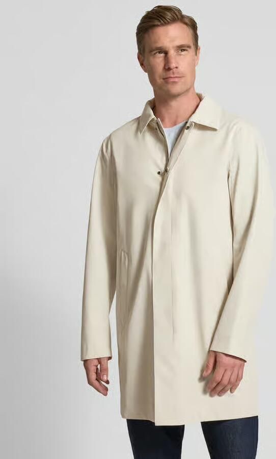 JOOP! COLLECTION Lange jas met platte kraag model 'Dillon' - Foto 2