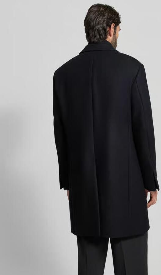 JOOP! COLLECTION Lange jas van wolmix met reverskraag model 'Richborne' - Foto 2