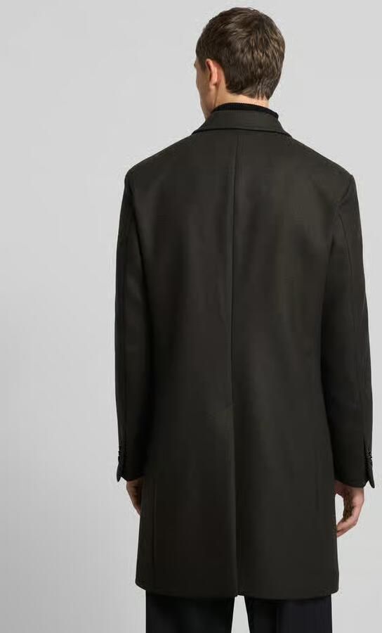 JOOP! Collection Lange jas van wolmix met reverskraag model 'Richborne' - Foto 2