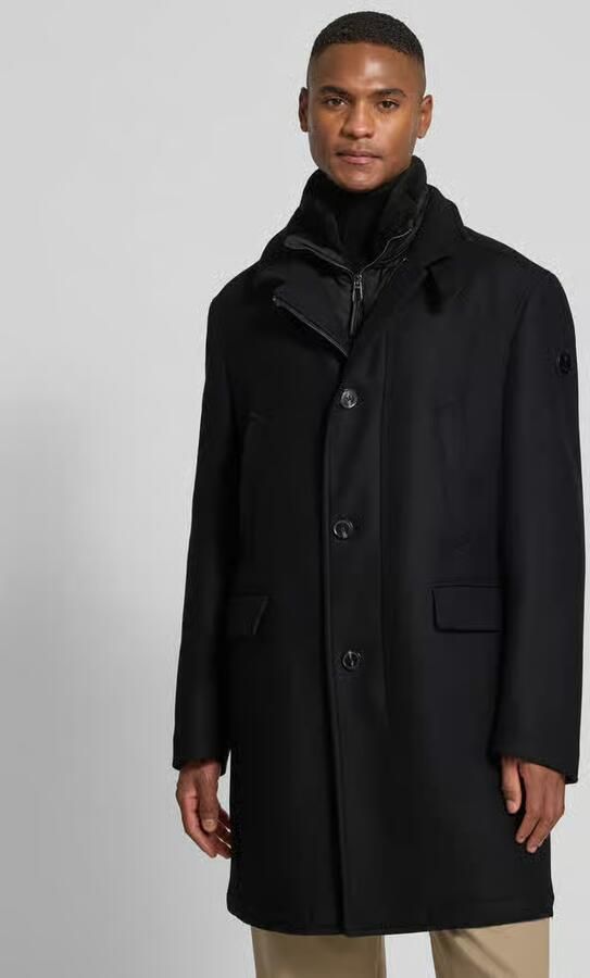 JOOP! Collection Lange jas van wolmix model 'Mikos' - Foto 2