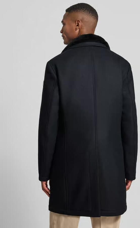 JOOP! COLLECTION Lange jas van wolmix model 'Mikos'