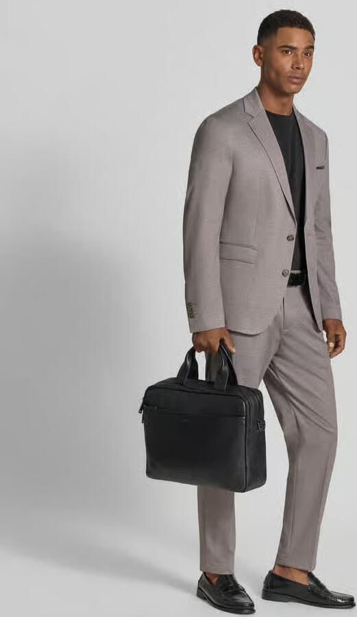 JOOP! Collection Tas van leer met labeldetail model 'CARDONA PANDION' - Foto 3