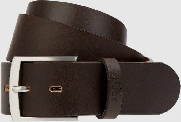 JOOP! Collection Leren ceintuur met doornsluiting
