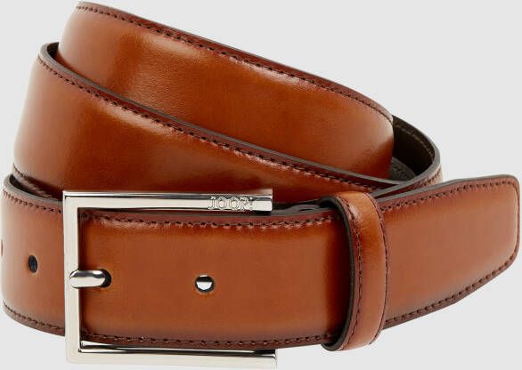 JOOP! Collection Leren ceintuur met doornsluiting