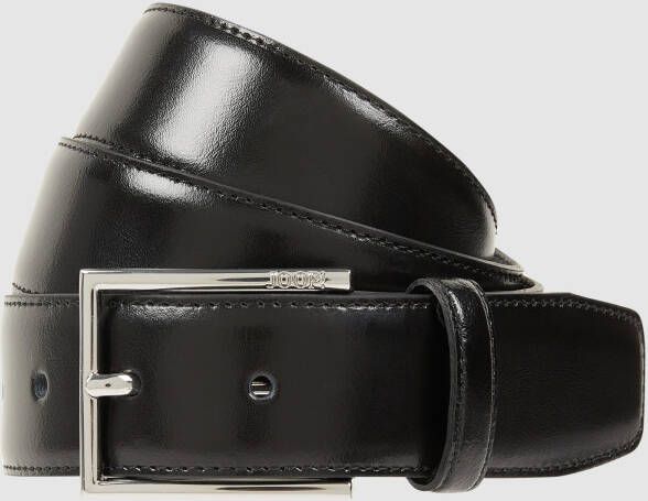 JOOP! Collection Leren ceintuur met doornsluiting
