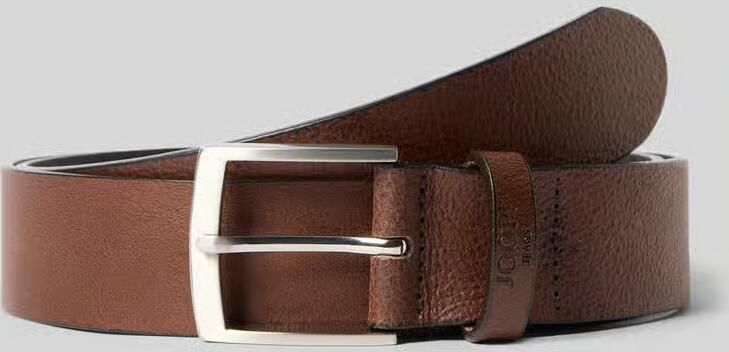 JOOP! Collection Leren ceintuur met doornsluiting