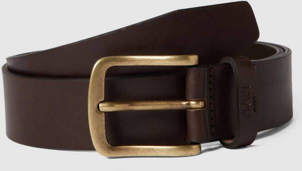 JOOP! Collection Leren riem met doornsluiting model 'Jeanser'