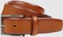 JOOP! Collection Leren riem met reliëflogo - Thumbnail 1
