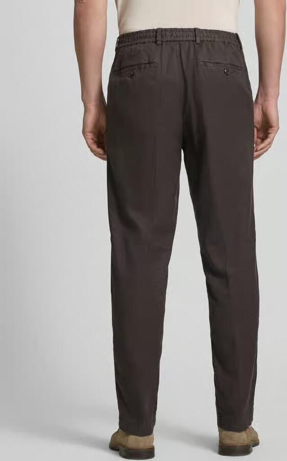 JOOP! COLLECTION Linnen broek met Franse steekzakken model 'River' - Foto 3