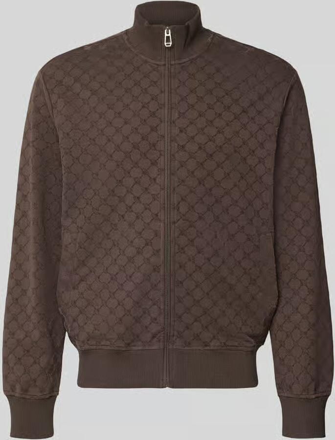JOOP! COLLECTION Loose fit sweatjack van katoenmix model 'Kend'