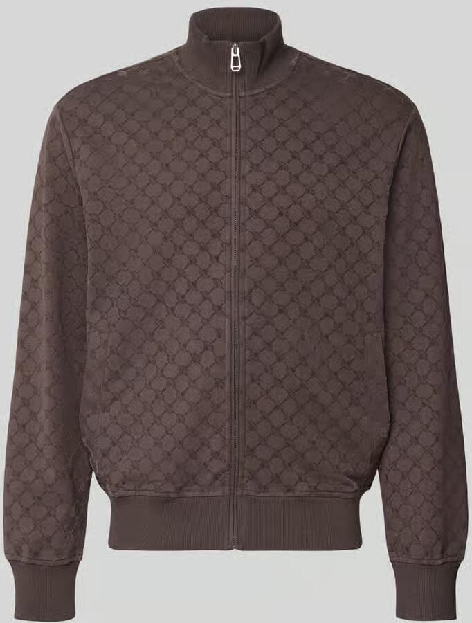 JOOP! COLLECTION Loose fit sweatjack van katoenmix model 'Kend'