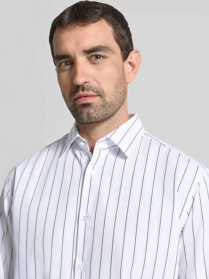 JOOP! COLLECTION loose fit vrijetijdsoverhemd met kentkraag model 'Miles'