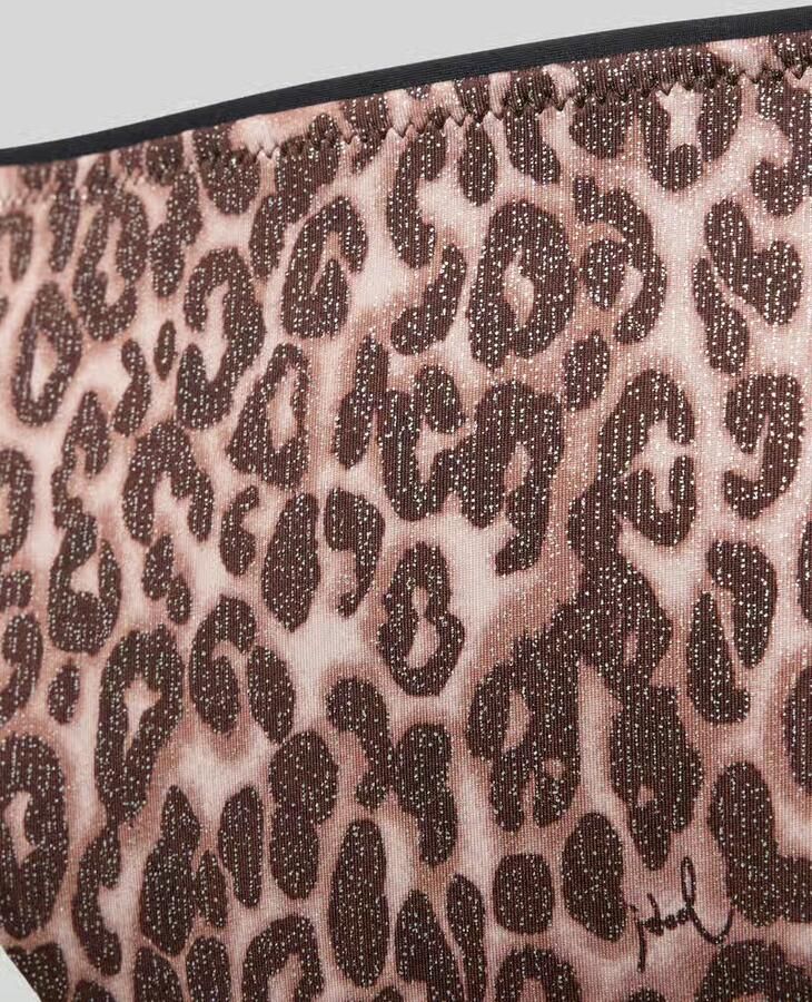 JOOP! COLLECTION Mid waist bikinibroekje in dierenlook