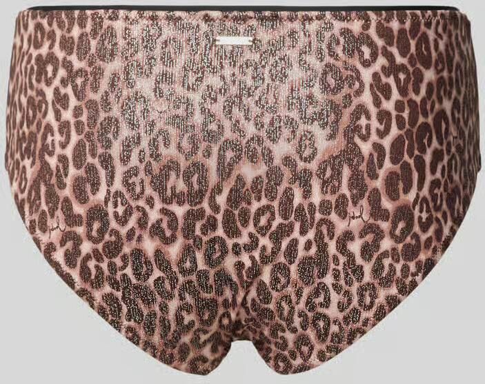 JOOP! COLLECTION Mid waist bikinibroekje in dierenlook