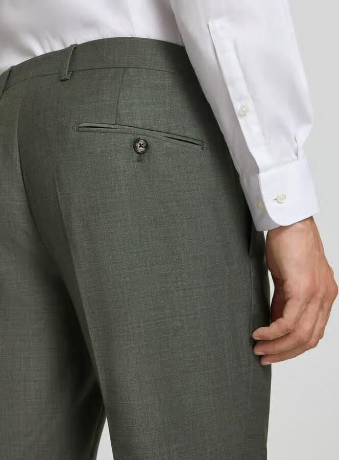 JOOP! COLLECTION Modern fit pantalon met persplooien model 'Brad'