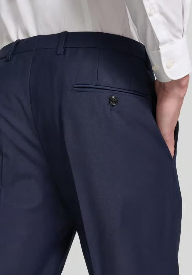 JOOP! COLLECTION Modern fit pantalon met wol