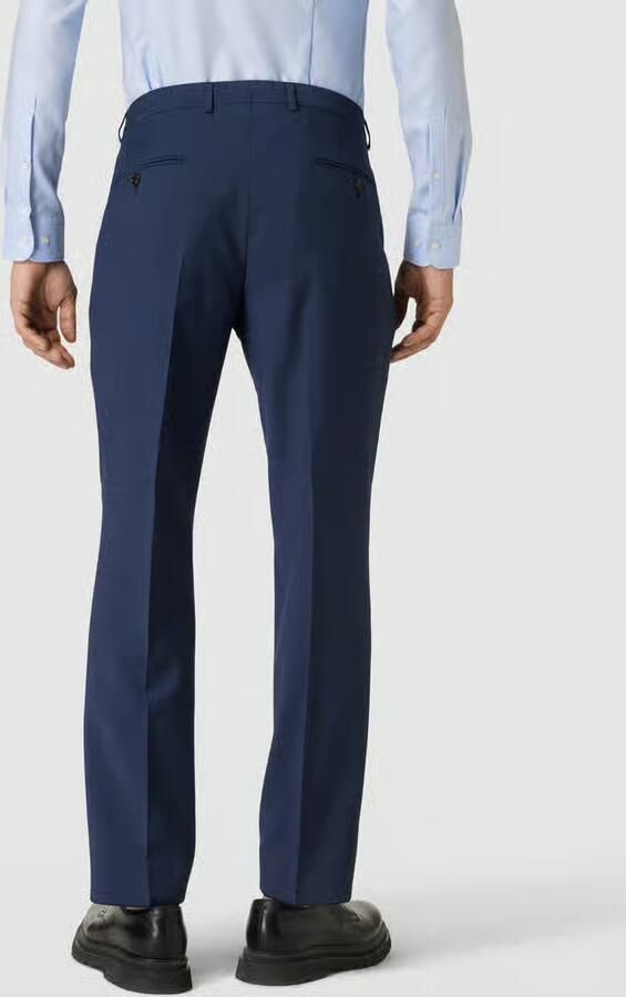 JOOP! Collection Modern fit pantalon met persplooien model 'Brad'