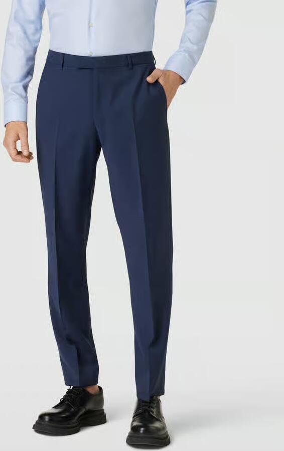 JOOP! Collection Modern fit pantalon met persplooien model 'Brad' - Foto 2