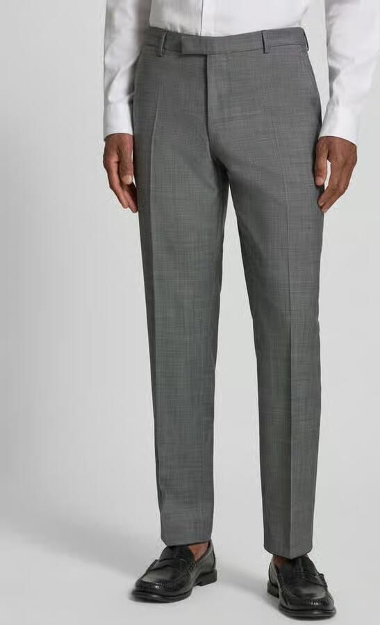 JOOP! Collection Modern fit pantalon met persplooien model 'Brad' - Foto 4