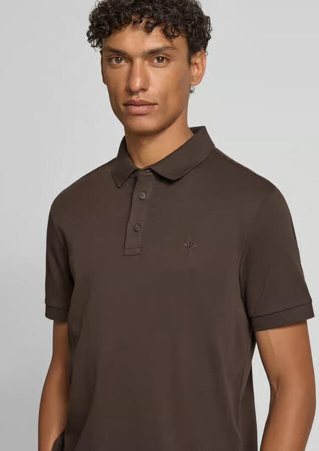 JOOP! COLLECTION modern fit poloshirt met gestikt logo model 'Primo'