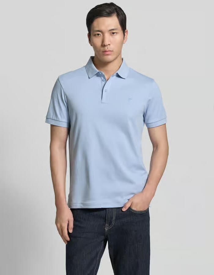 JOOP! COLLECTION modern fit poloshirt met gestikt logo model 'Primo' - Foto 2