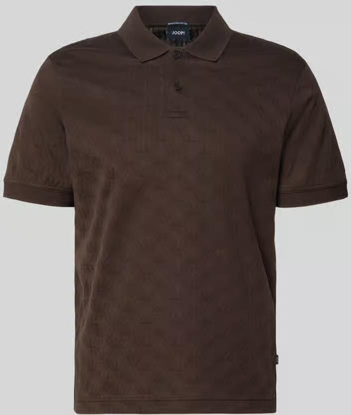 JOOP! COLLECTION modern fit poloshirt met structuurpatroon model 'Roberto' - Foto 2