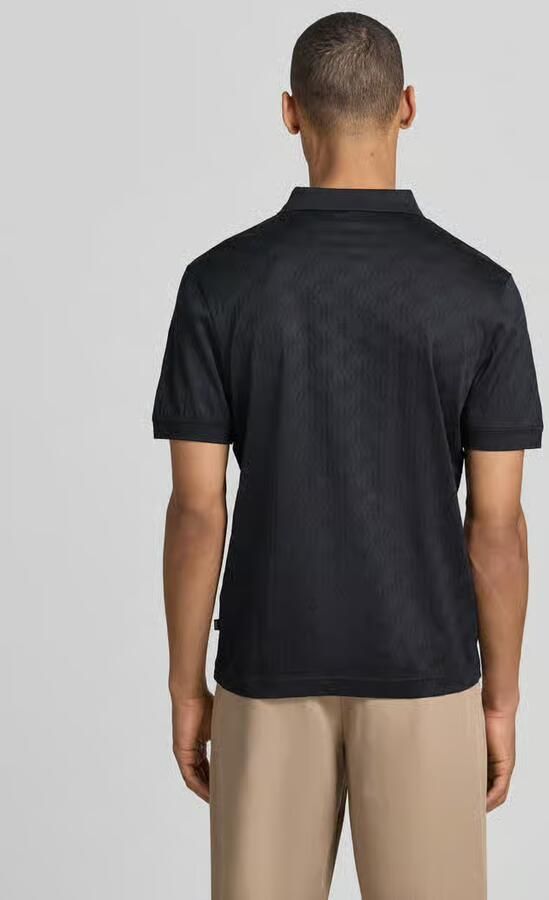 JOOP! COLLECTION modern fit poloshirt met structuurpatroon model 'Roberto' - Foto 2