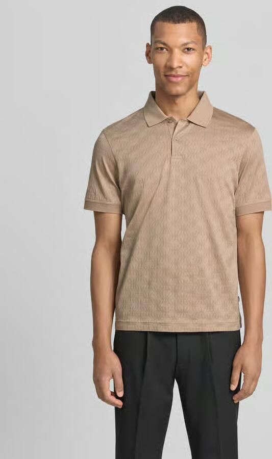 JOOP! COLLECTION modern fit poloshirt met structuurpatroon model 'Roberto' - Foto 2
