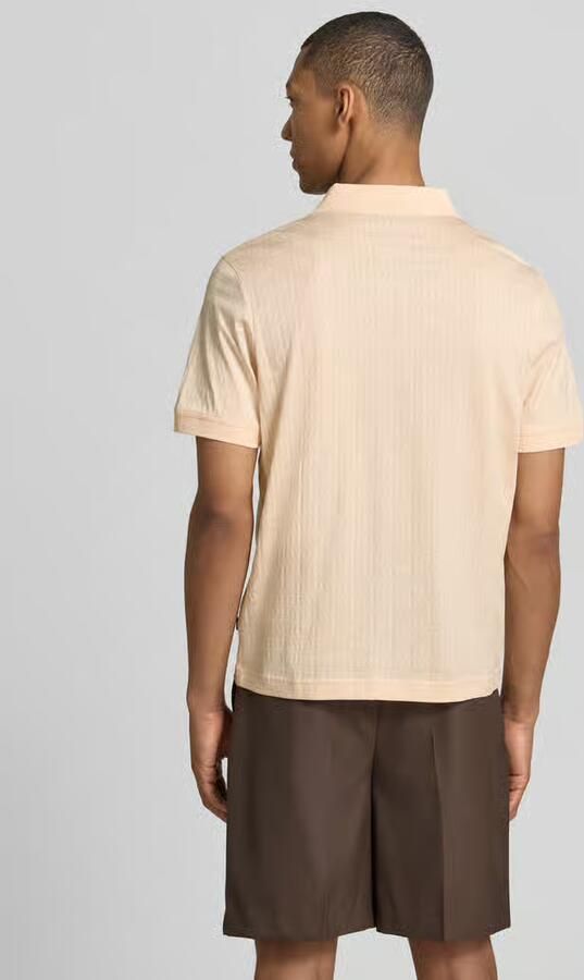JOOP! COLLECTION modern fit poloshirt met structuurpatroon model 'Roberto' - Foto 2