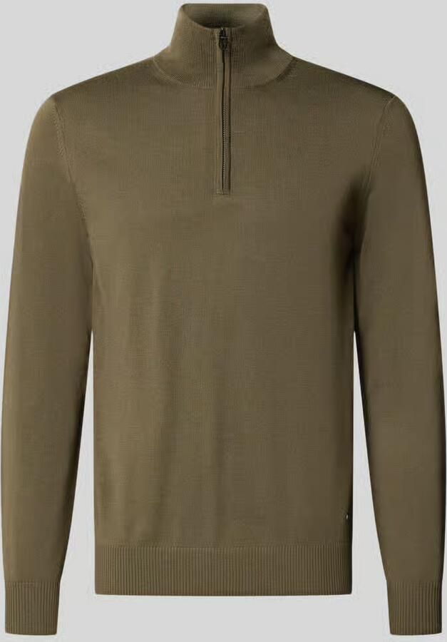 JOOP! COLLECTION modern fit schipperstrui van pure scheerwol model 'Dario'