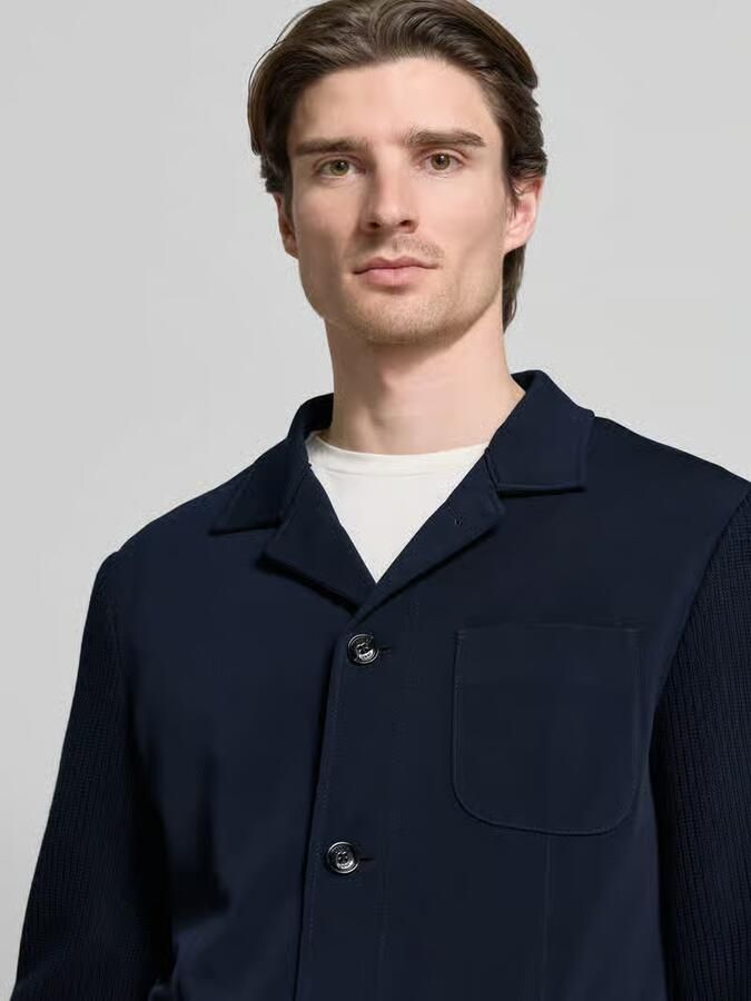 JOOP! Collection Overhemdjack met knoopsluiting model 'Hotcat'