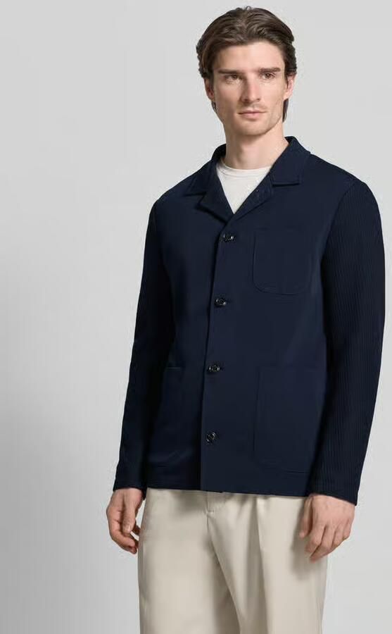 JOOP! COLLECTION Overhemdjack met Knoopsluiting Model 'Hotcat' - Foto 2