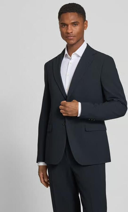 JOOP! COLLECTION Pak met reverskraag en broek met elastische band - Foto 2