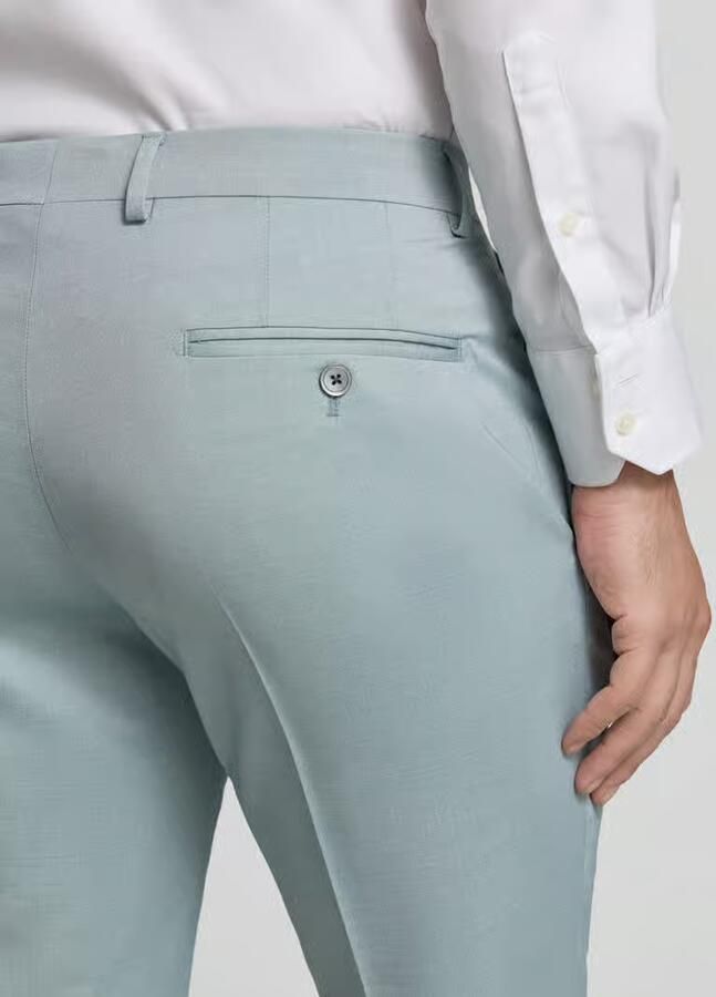 JOOP! Collection Pantalon van een mix van viscose en wol model 'Blayr'
