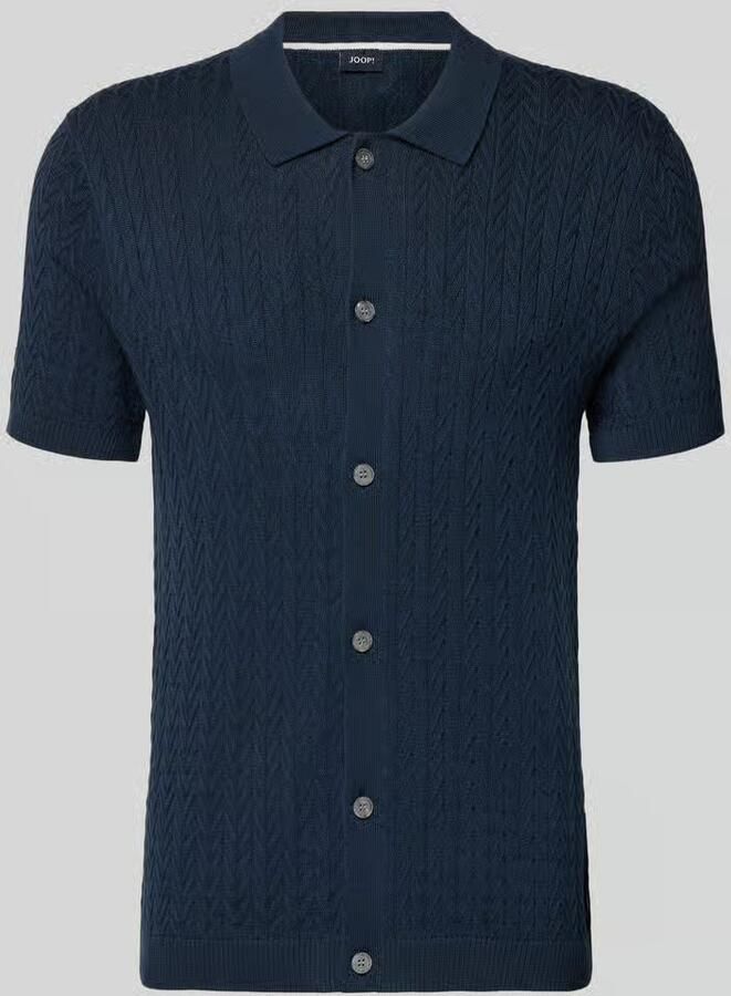 JOOP! COLLECTION Poloshirt in brei-look model 'Tristao' - Foto 2