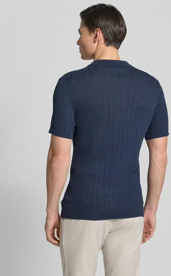 JOOP! COLLECTION Poloshirt in brei-look model 'Tristao' - Foto 2