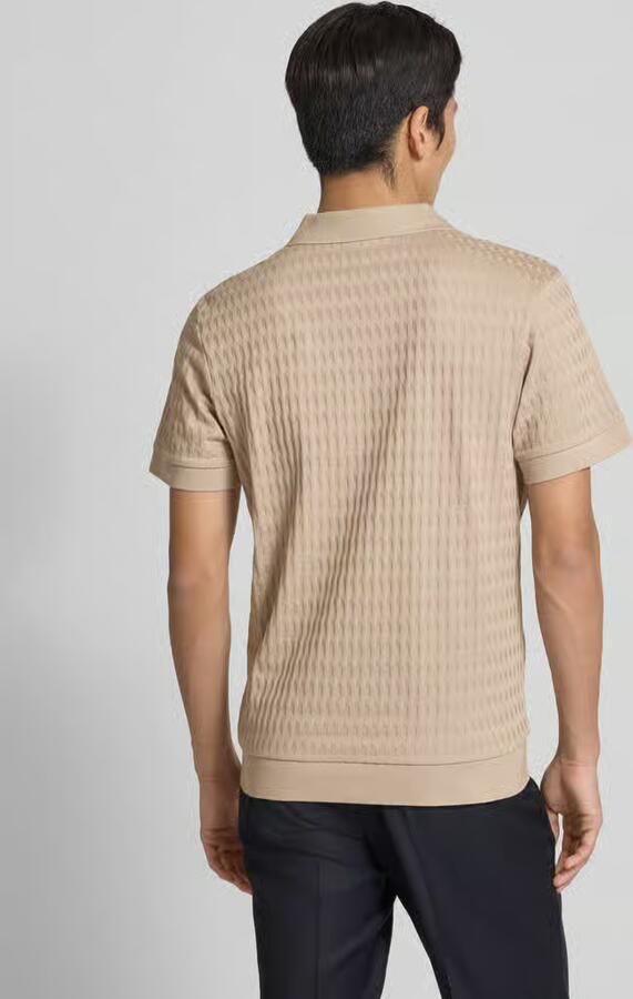 JOOP! COLLECTION Poloshirt met geribde boorden Model 'Cleison' - Foto 2
