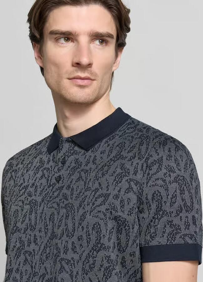 JOOP! COLLECTION Poloshirt met korte knoopsluiting model 'Jadson'